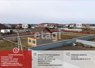 Дом на продажу, 86.9 м2, село Чикча, Садовая улица