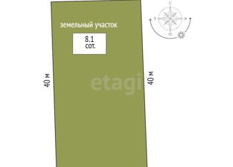 Земельный участок на продажу, 8.1 сот., территория СОСН Лесная Поляна, Сиреневая улица