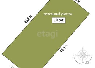 Продается участок, 10 сот., садоводческое товарищество Полиграфист, Малиновая улица