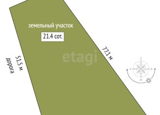 Продажа земельного участка, 21.5 сот., Свердловская область, Центральная улица