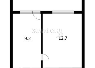 Продается комната, 21.9 м2, Новосибирск, Смоленская улица, 3, Советский район