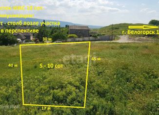 Продается участок, 10 сот., село Чернополье, Подгорная улица
