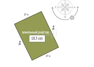 Земельный участок на продажу, 18.5 сот., село Совхоз Сибиряк