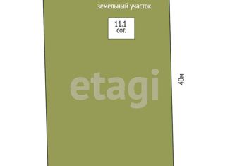 Продам участок, 11.09 сот., село Новопавловка