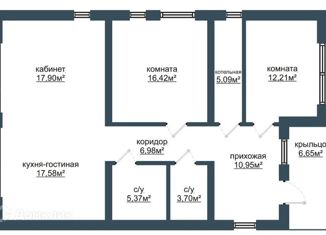 Продам дом, 98 м2, посёлок Октябрьский