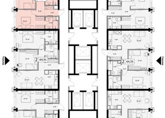 Продаю 2-ком. квартиру, 64.44 м2, Москва, ЖК Мод, 4-я улица Марьиной Рощи, 12к1