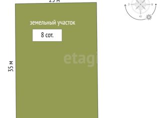 Земельный участок на продажу, 8 сот., село Каменка, Школьная улица