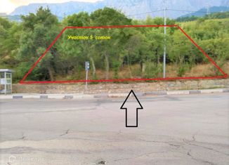 Участок на продажу, 5 сот., посёлок городского типа Кореиз, Кореизское шоссе, 12Е