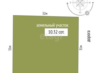 Земельный участок на продажу, 10.3 сот., дачный массив Новозбурьевка