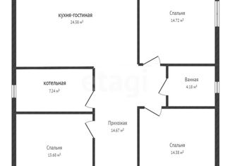 Продам дом, 100 м2, СНТ Строитель, Вишнёвая улица