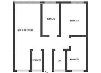 Продается дом, 104 м2, аул Козет, Бжедугская улица, 12/1А