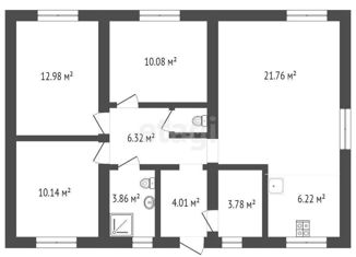 Продам дом, 85 м2, деревня Решетникова