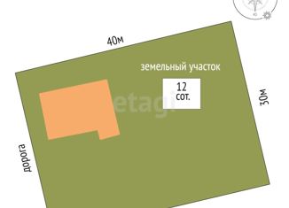 Продам дом, 226.6 м2, село Калачёво, Солнечная улица, 52