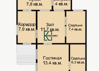 Продаю дом, 59 м2, станица Северская, Киевская улица, 24