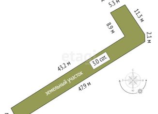 Продам земельный участок, 3 сот., садовое товарищество Тараскуль, Центральная улица