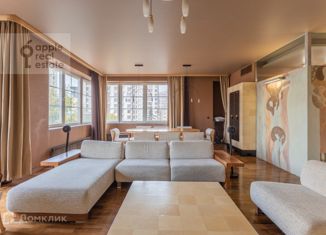 Сдаю четырехкомнатную квартиру, 168 м2, Москва, 1-й Смоленский переулок, 17, метро Смоленская