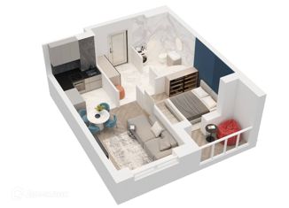 Продаю 1-ком. квартиру, 38.6 м2, Уфа, ЖК Конди-Нова, улица Менделеева, 132