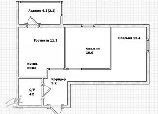 Продается 3-ком. квартира, 54.2 м2, Барнаул, Павловский тракт, 196к3, Индустриальный район