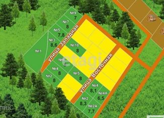 Участок на продажу, 8 сот., село Зыково, Линейная улица