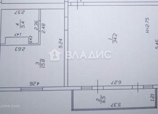 Продается 2-комнатная квартира, 62 м2, Анапа, Мирная улица, 29к5, ЖК Времена Года