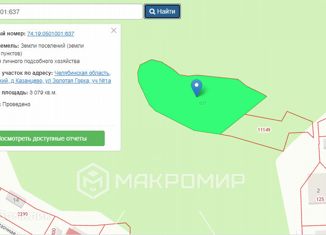 Продаю участок, 30.7 сот., деревня Казанцево