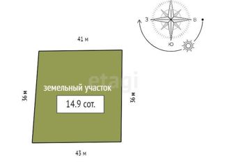 Продается участок, 14.9 сот., Красноярский край