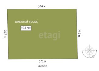 Продажа участка, 10.1 сот., село Ребровка, Лунная улица