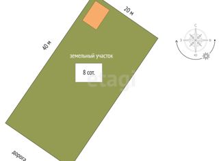Продажа дома, 24 м2, деревня Падерина, Луговая улица