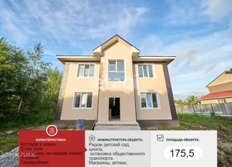 Продается дом, 175.5 м2, село Матвеевка, улица Рузвельта
