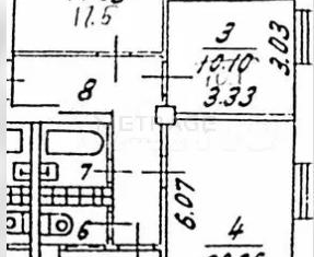 Продается 4-ком. квартира, 80.4 м2, Москва, 5-я Кожуховская улица, 12, Южнопортовый район