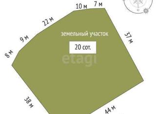 Продается участок, 20 сот., Челябинск, Центральный район, Абрикосовая улица