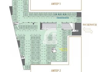 Машиноместо на продажу, 14 м2, Ростов-на-Дону, ЖК Династия, улица Мечникова, 110с2