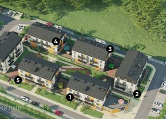 Продаю 1-комнатную квартиру, 43.6 м2, поселок Малое Васильково, Абрикосовая улица, 6