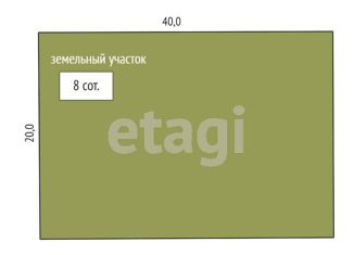 Продаю земельный участок, 8 сот., Трудовское сельское поселение