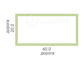 Продаю земельный участок, 8 сот., деревня Падерина, Луговая улица