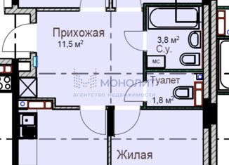 Продам 3-комнатную квартиру, 76.5 м2, Нижний Новгород, улица Романтиков, 13, улица Романтиков