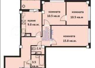 Продажа 3-комнатной квартиры, 69.5 м2, Новочебоксарск, Речной бульвар