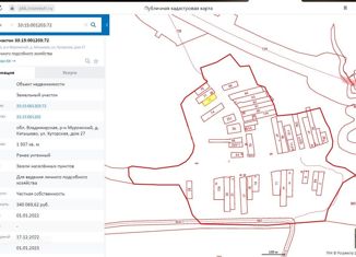 Продам земельный участок, 15 сот., деревня Катышево, Хуторская улица, 29