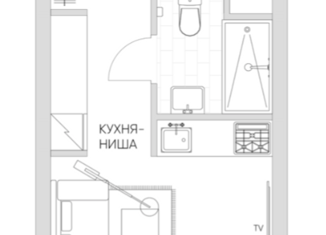 Продажа 1-ком. квартиры, 25.96 м2, Москва, Автомобильный проезд, 4, Автомобильный проезд