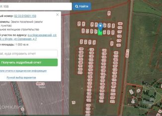 Земельный участок на продажу, 10 сот., село Музяк, Солнечная улица