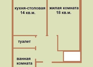 Продам 1-комнатную квартиру, 40.1 м2, Санкт-Петербург, Пулковское шоссе, 73к7, ЖК Зелёный Квартал