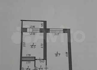 Продажа 1-ком. квартиры, 39.1 м2, Ставрополь, улица Достоевского, 75, ЖК Панорама