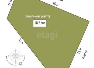 Продам участок, 10 сот., деревня Молчанова, Приозёрная улица, уч7