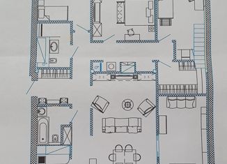 Продается 5-ком. квартира, 160 м2, Курск, улица Павлуновского, 3А