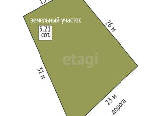 Участок на продажу, 5.2 сот., село Лучистое