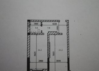 Продается 1-комнатная квартира, 49 м2, Владикавказ, ЖК Радужный