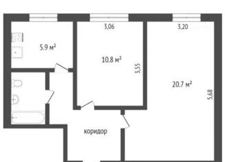 Продажа 2-комнатной квартиры, 48 м2, Москва, Шипиловский проезд, 67к1, район Орехово-Борисово Южное