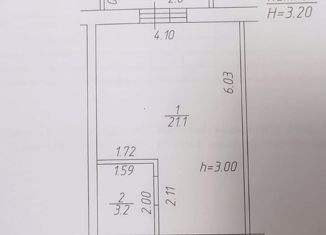 Продажа 1-ком. квартиры, 25 м2, Краснодар, улица Чайковского, 23/2, ЖК Культурный