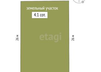 Продам участок, 4.1 сот., массив Живописное