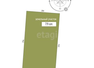 Продажа земельного участка, 7.9 сот., Мирновское сельское поселение